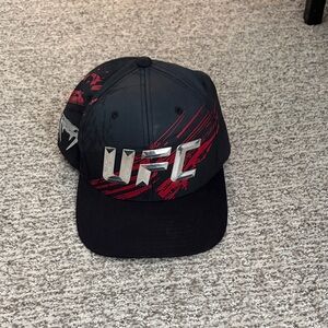 UFC Venum Black and Red Hat